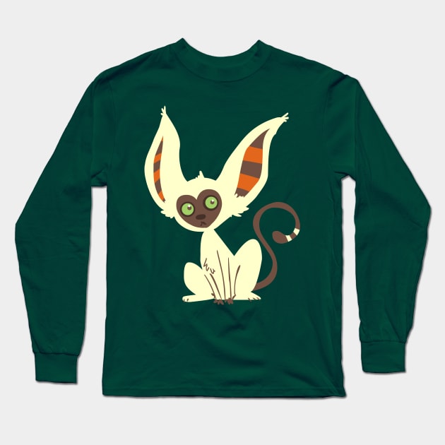 The Cutest Lemur of them All Long Sleeve T-Shirt by sky665